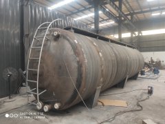 鋼襯塑臥式儲(chǔ)罐制作 鋼襯塑臥式儲(chǔ)罐制作